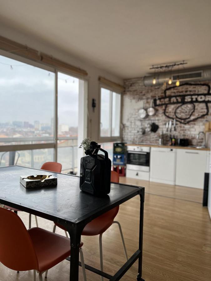 Le Brooklyn - T2 A Compans Avec Vue Remarquable Apartment ตูลูส ภายนอก รูปภาพ
