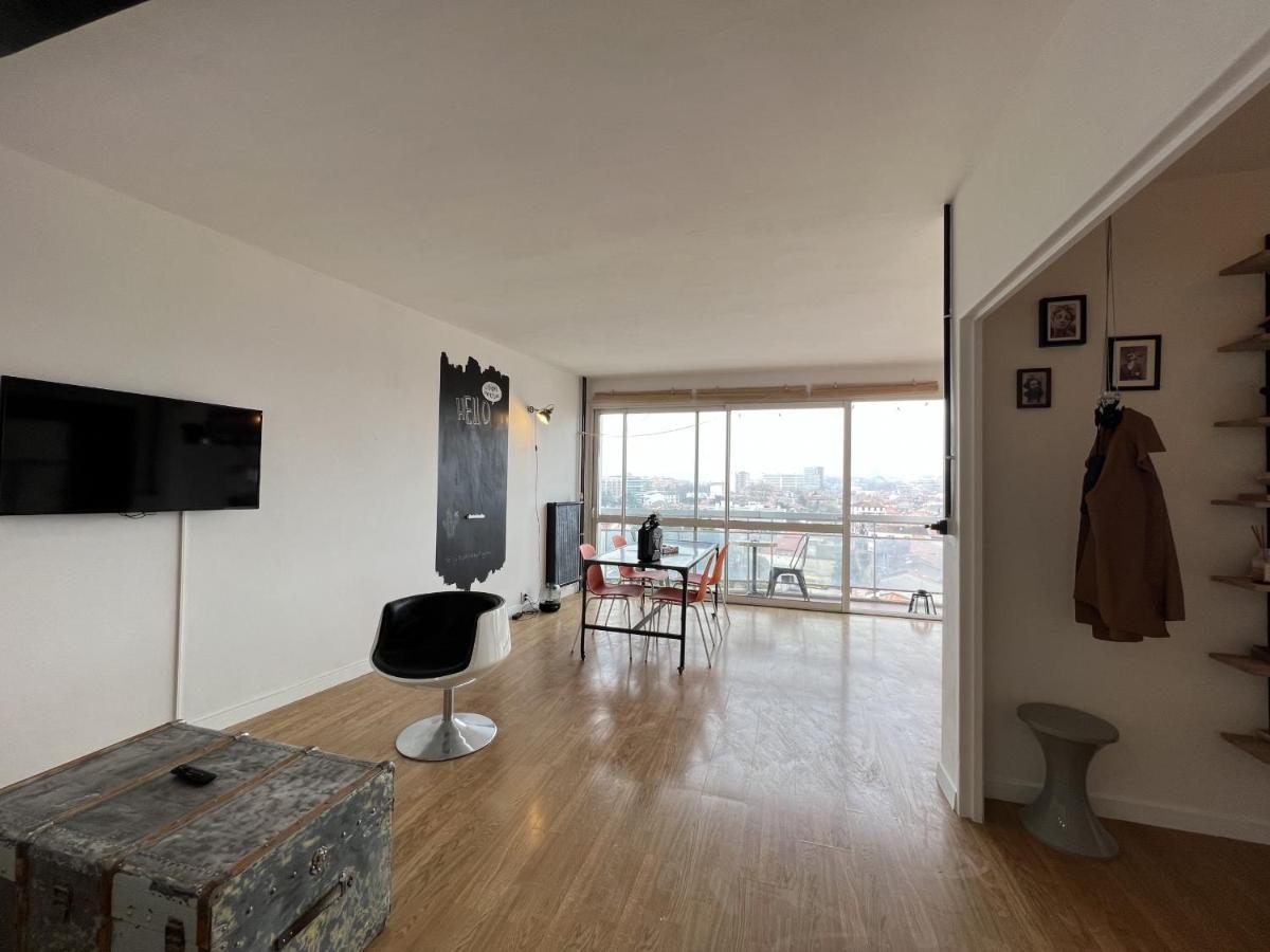 Le Brooklyn - T2 A Compans Avec Vue Remarquable Apartment ตูลูส ภายนอก รูปภาพ